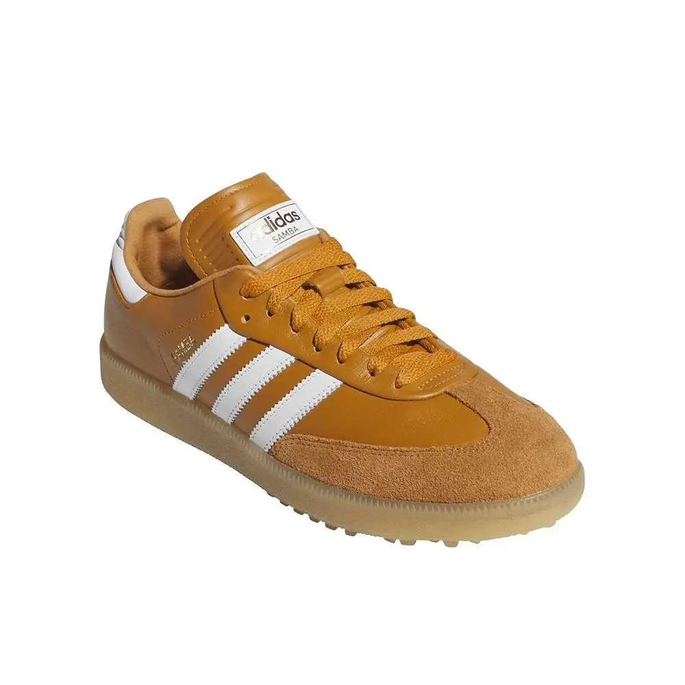 Adidas shoes - adidas Samba Spikeless Golf - Samba Spikeless Golf - SB1158-JR4466 - Orange 8