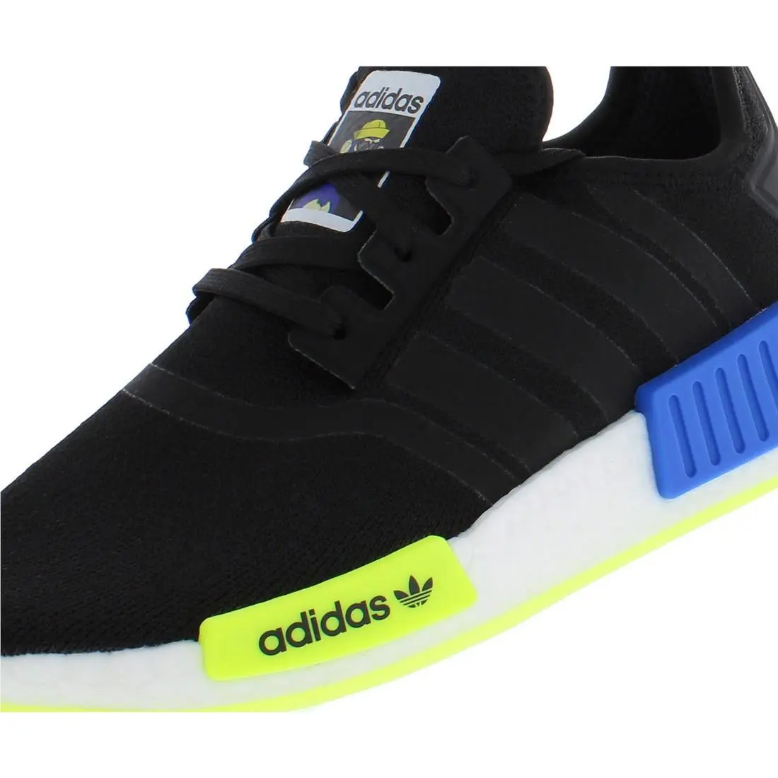 Adidas shoes - Black/Lime, Main: Black 4