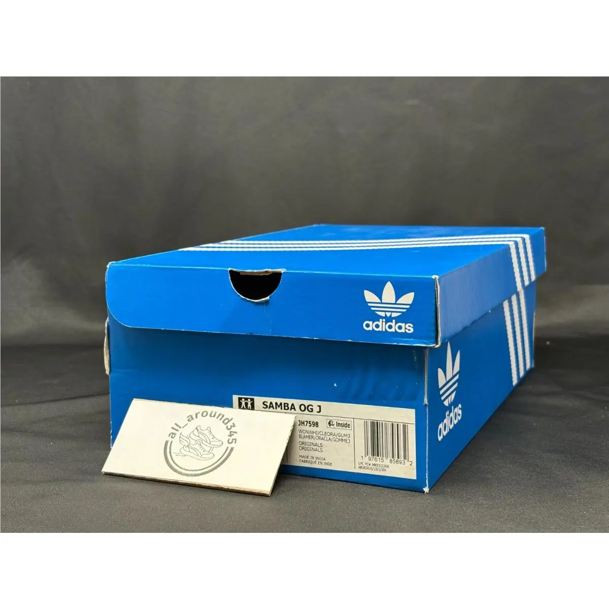 Adidas shoes - Adidas Samba OG J - Samba - JH7598 - White 10