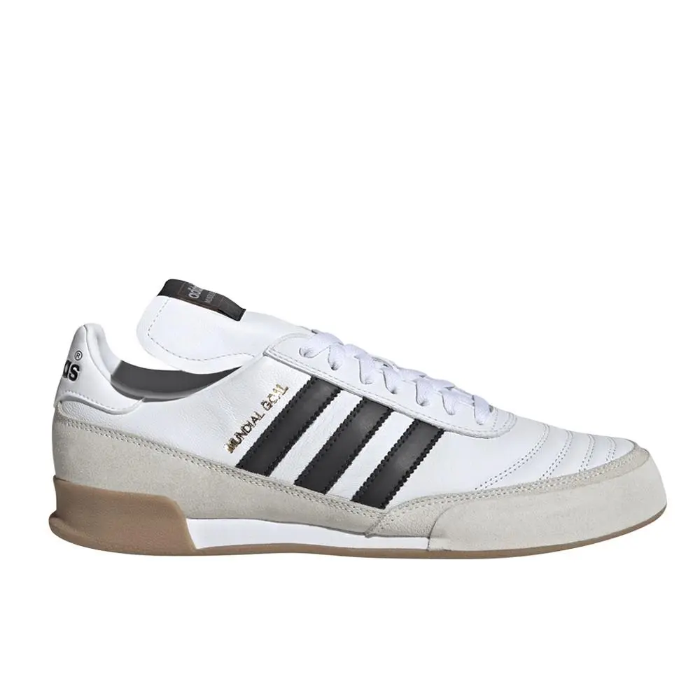 Mundial Goal Soccer Cleats Mens White Sneakers Athletic Shoes ID4047 by Adidas