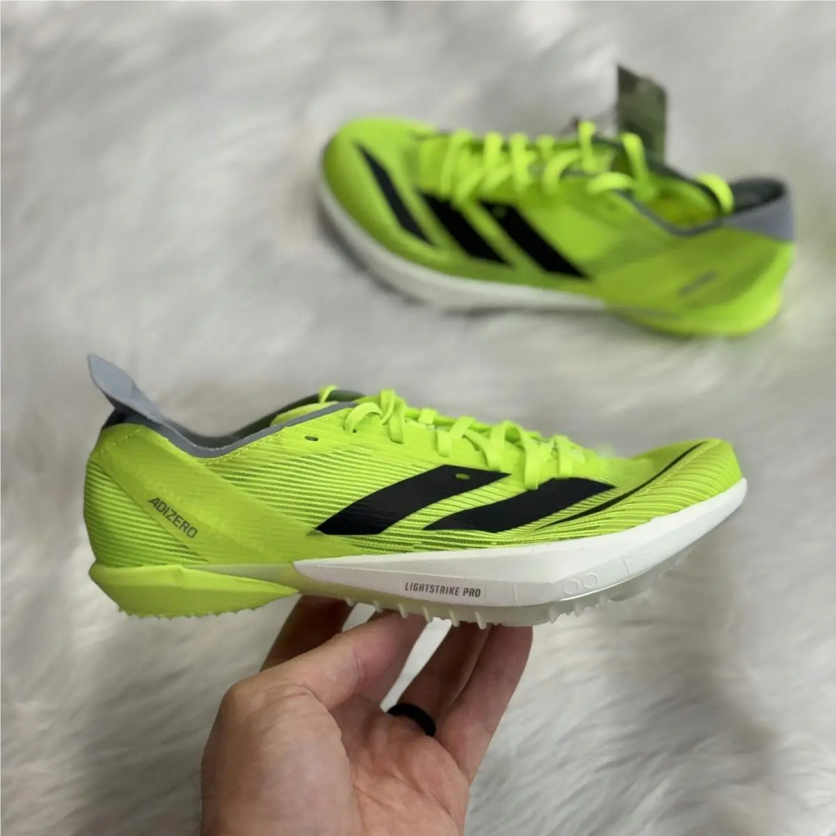 Adidas shoes - Adizero Ambition Lucid Lemon Black Halo Silver - IH5798 - Multi 5