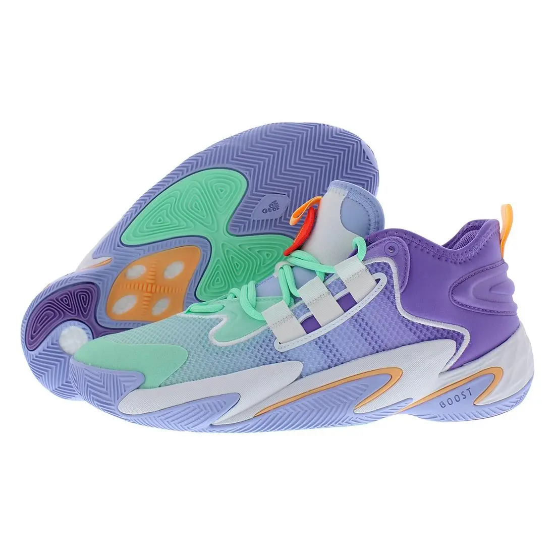 Adidas shoes - Cloud White/Violet, Full: Cloud White/Violet 3
