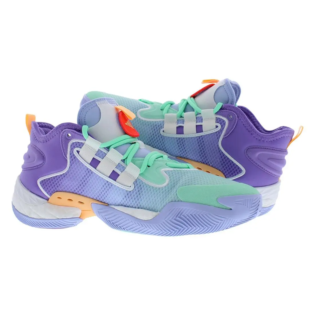 Adidas shoes - Cloud White/Violet, Full: Cloud White/Violet 5