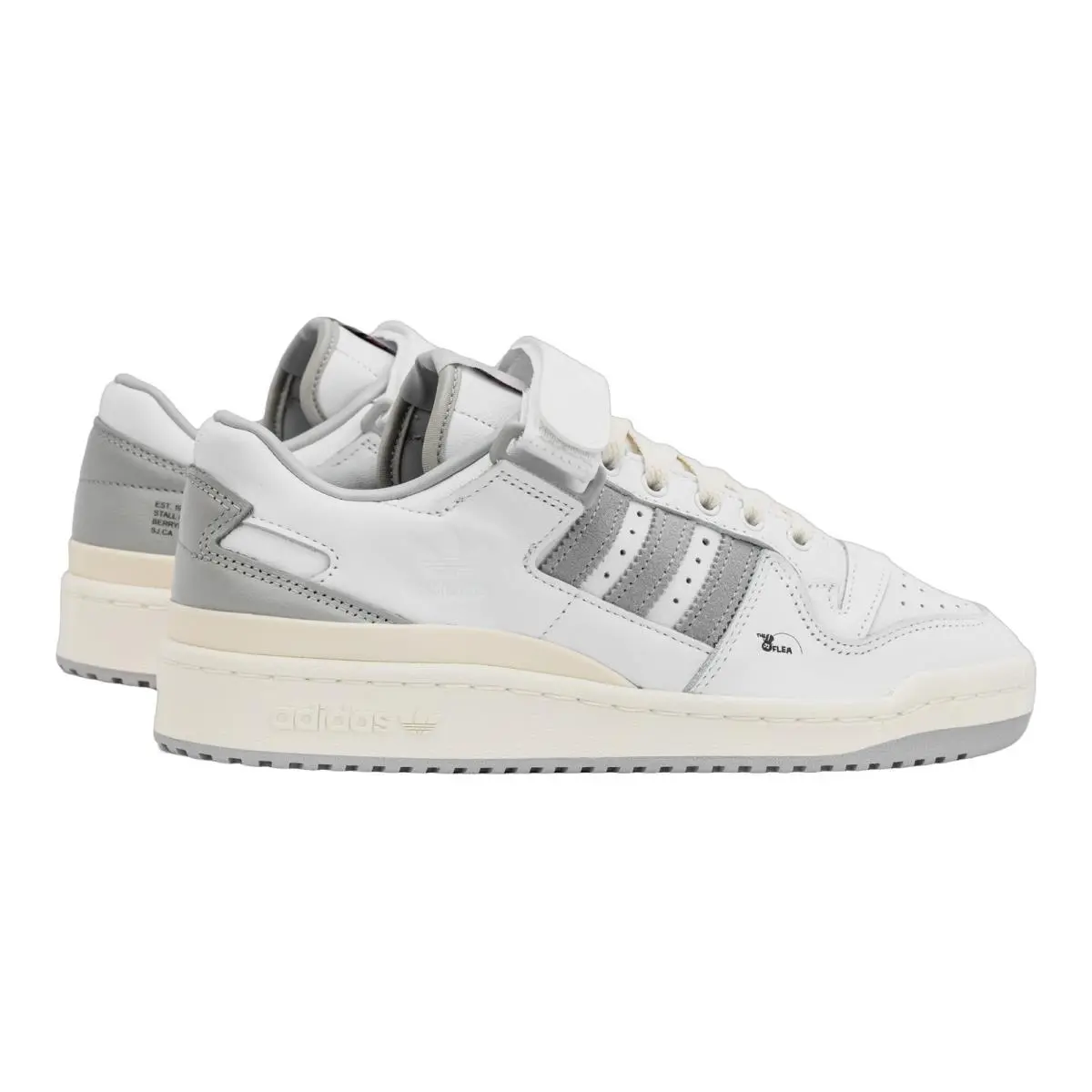 Adidas shoes - Forum Low 84 The Flea - ID8216 - White/Grey Two/Core Black 4