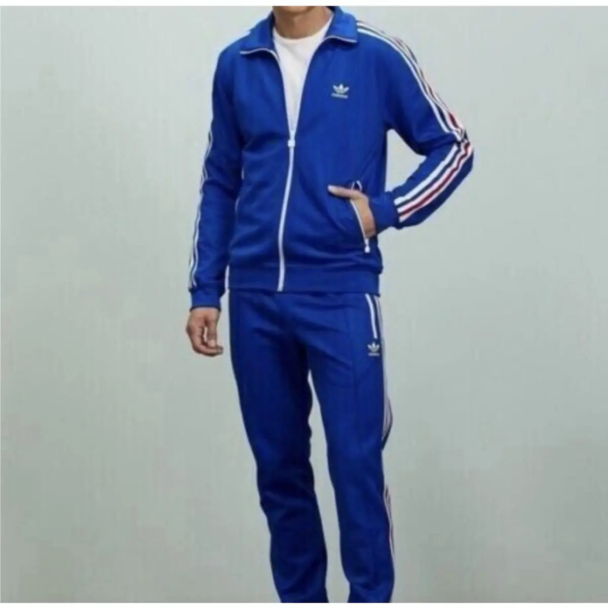 Adidas clothing - Originals Adicolor Classics Firebird - Originals Adicolor Classics Firebird - HK7406 - Team Royal Blue 2