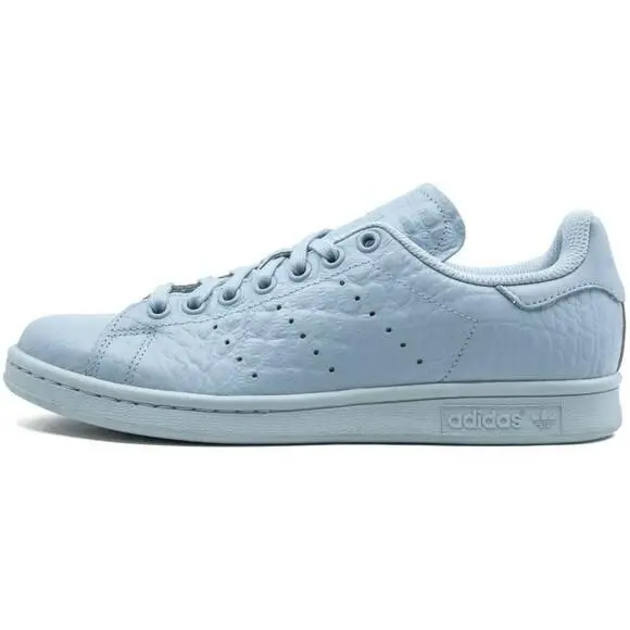 Originals Stan Smith Women’s Sneakers Shoes Clear Sky Leather BB3713 by Adidas