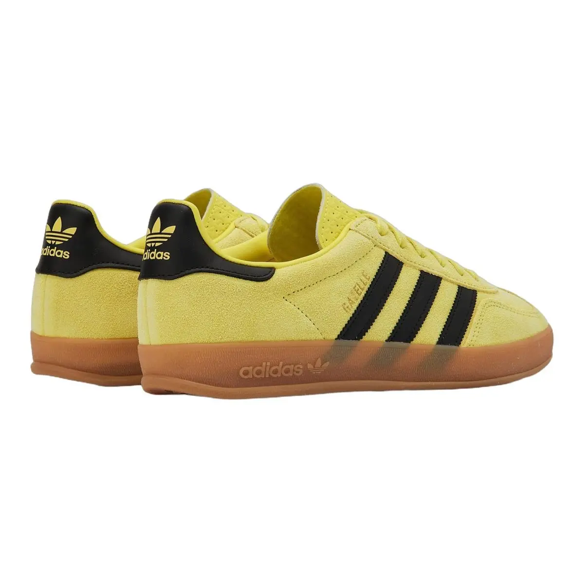 Adidas shoes - Gazelle Indoor - Gazelle Indoor - JR6303 - Shock Yellow/Core Black/Gold Metallic 1