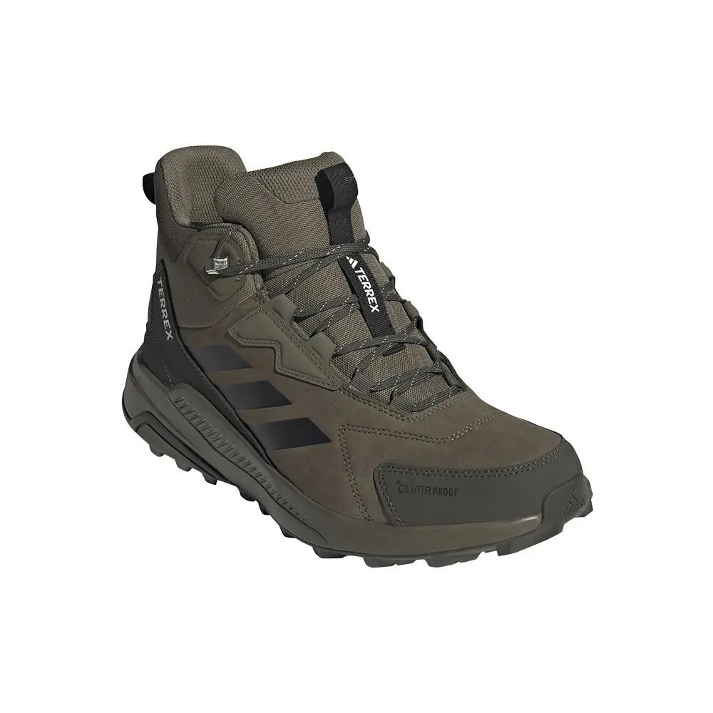 Adidas shoes - adidas Terrex Anylander Leather Mid Climaproof Hiking - SB1158-KH8877 - Green 0