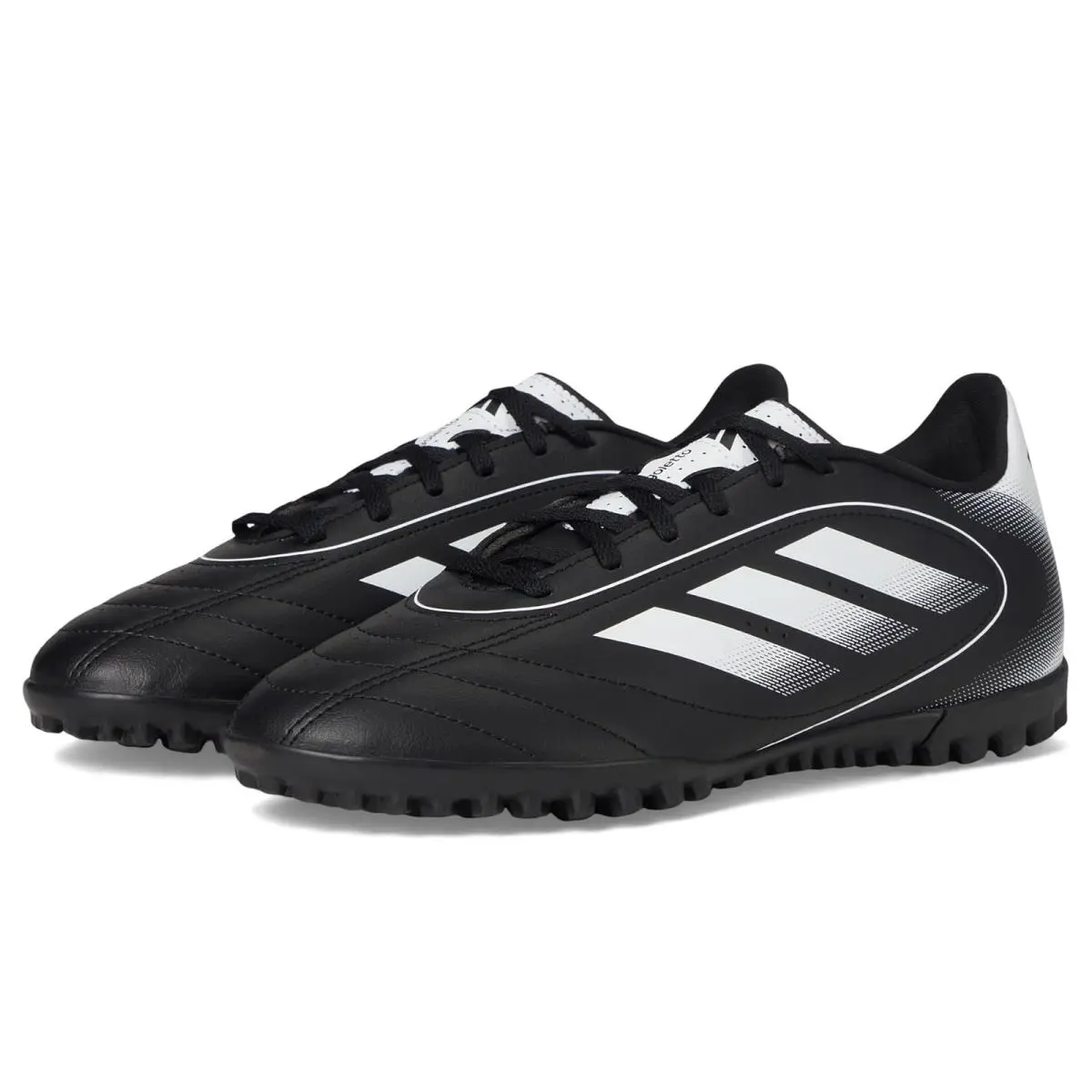 Unisex Sneakers Athletic Shoes  Goletto IX Turf Soccer Cleats Black/White/Black by Adidas