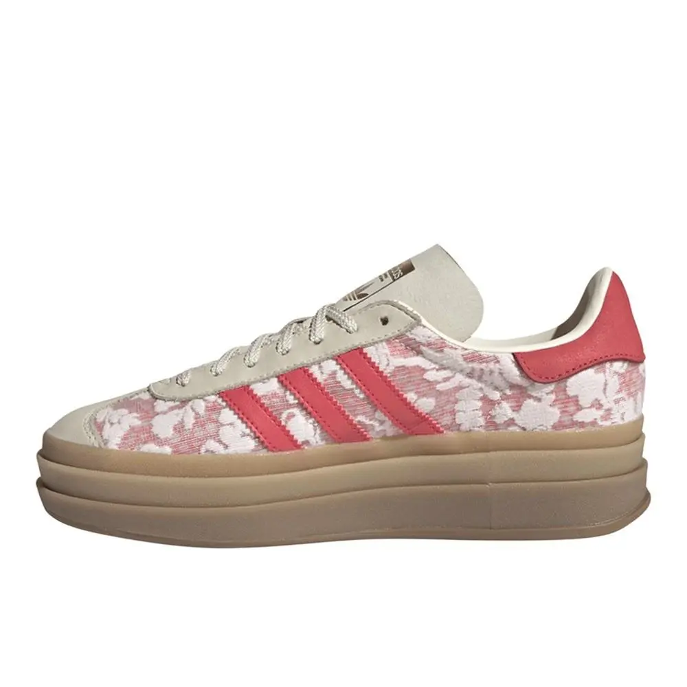 Adidas shoes - adidas Gazelle Bold X Liberty London - JR8885 - Off White, Pink 1