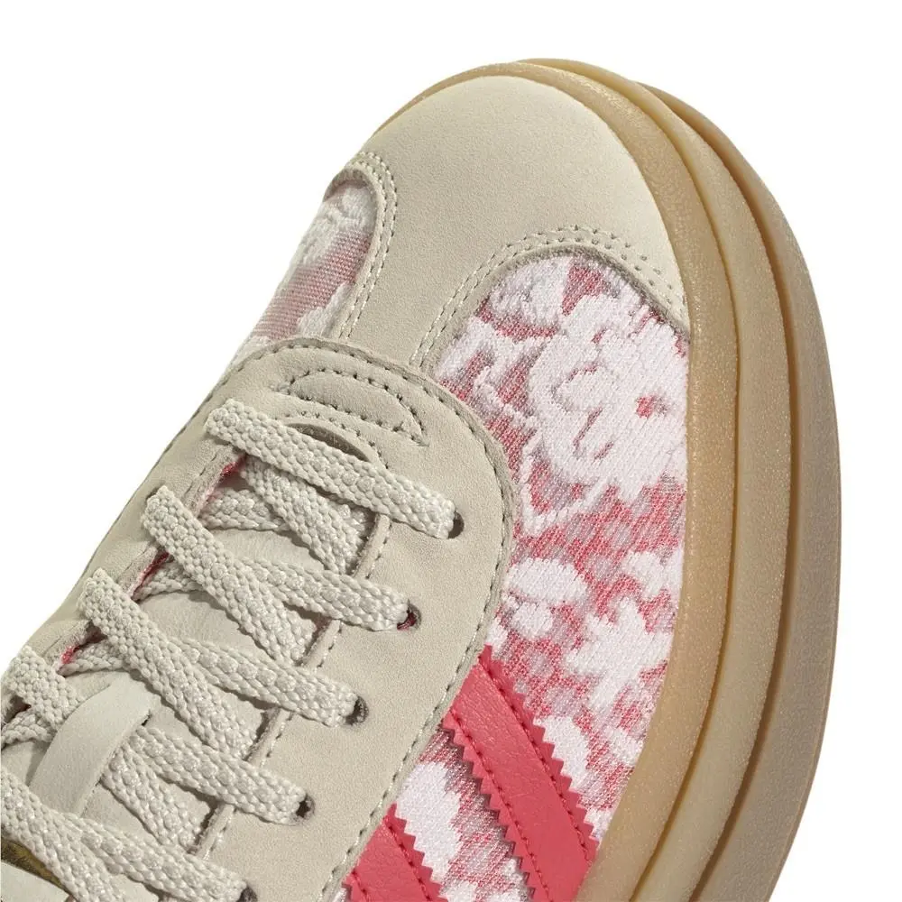 Adidas shoes - adidas Gazelle Bold X Liberty London - JR8885 - Off White, Pink 4