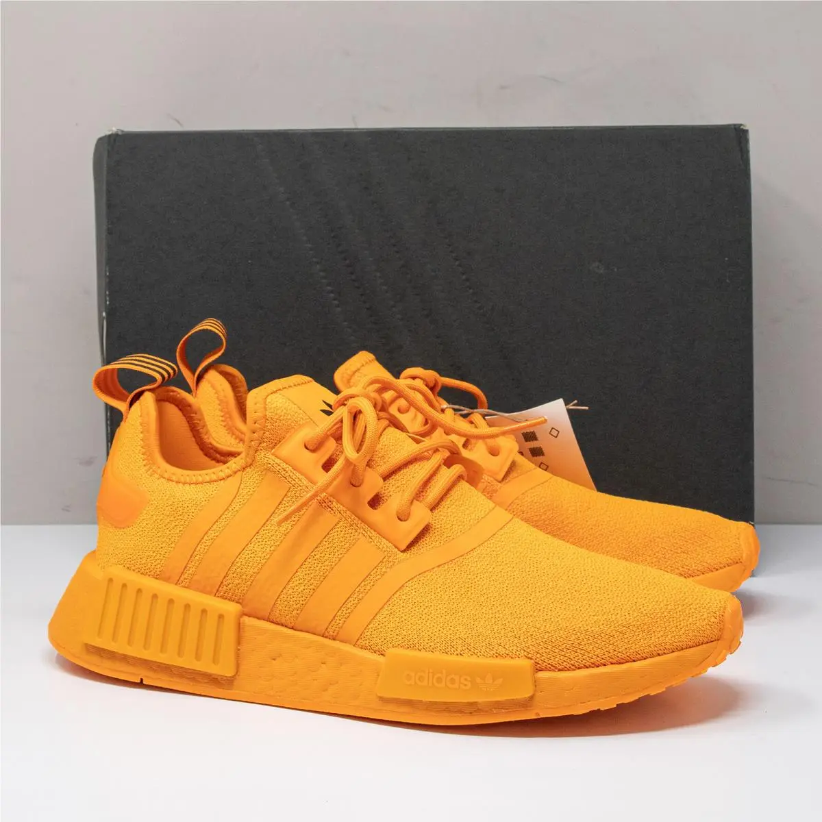 Adidas Nmd R1 Neon Orange Womens Running Sneakers GV9439