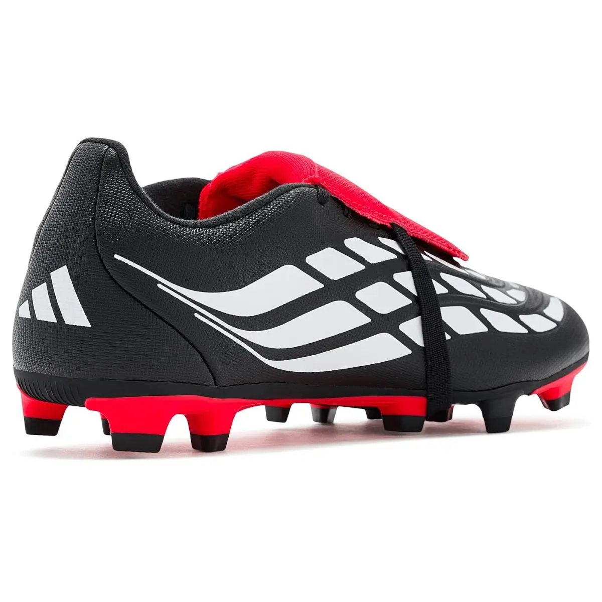 Adidas shoes - Black/White/Lucid Red 8