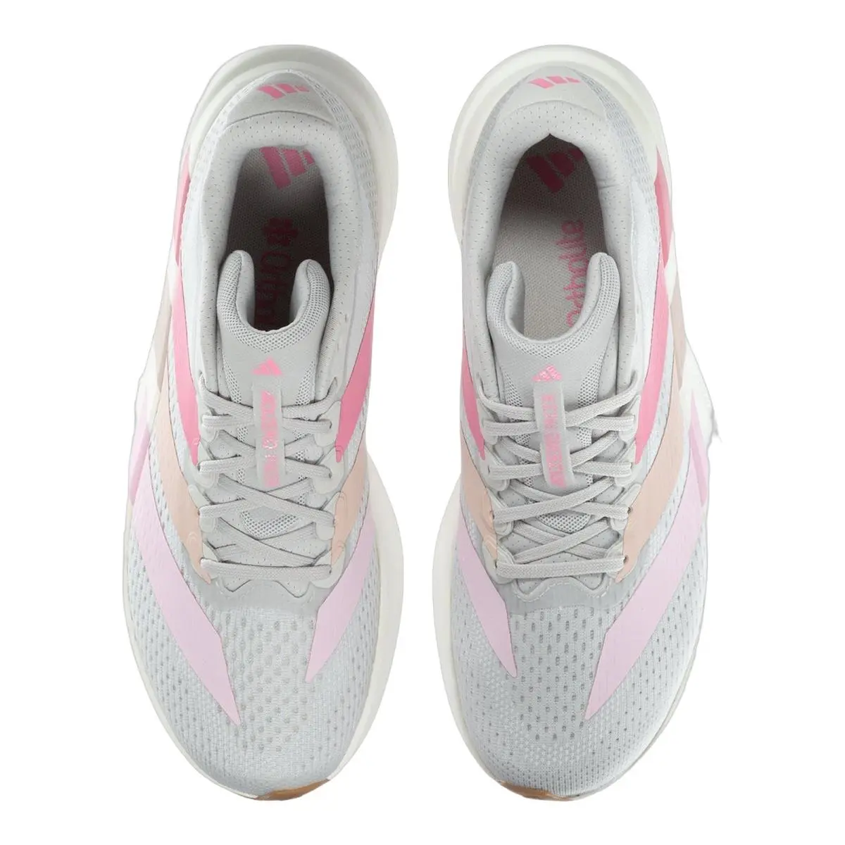 Adidas shoes - Adizero Pacer - Adizero Pacer - KZ8974 - Grey One/Bliss Pink/Core White 8