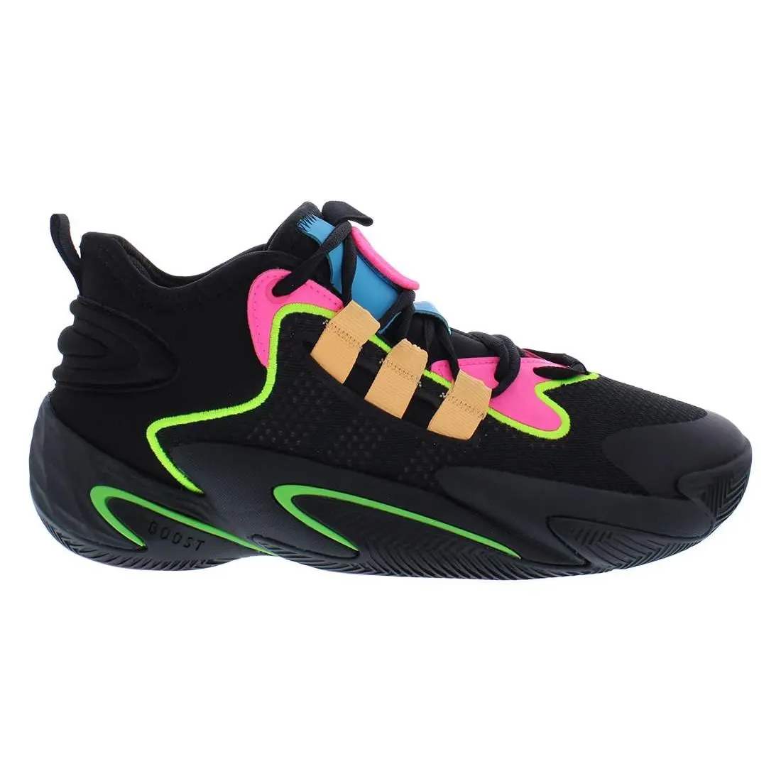 Byw Select Unisex Shoes Size 15 Color: Core Black/acid by Adidas