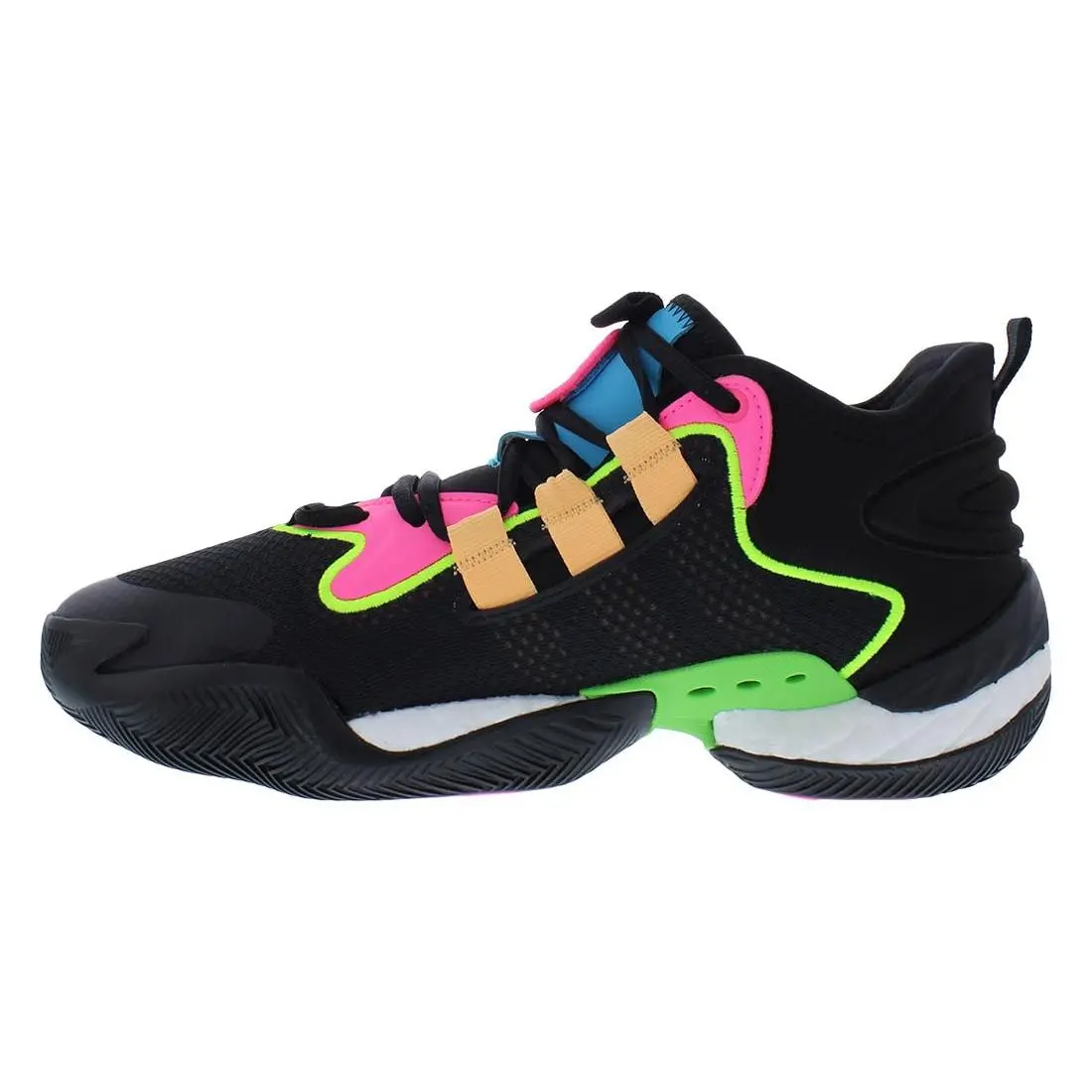 Adidas shoes  - core black acid orange lucid pink black 5