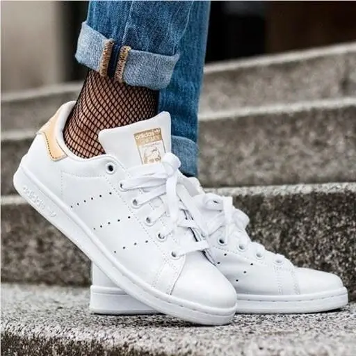 Adidas Stan Smith EE8836 Gold Gumnastics Women`s Shoes