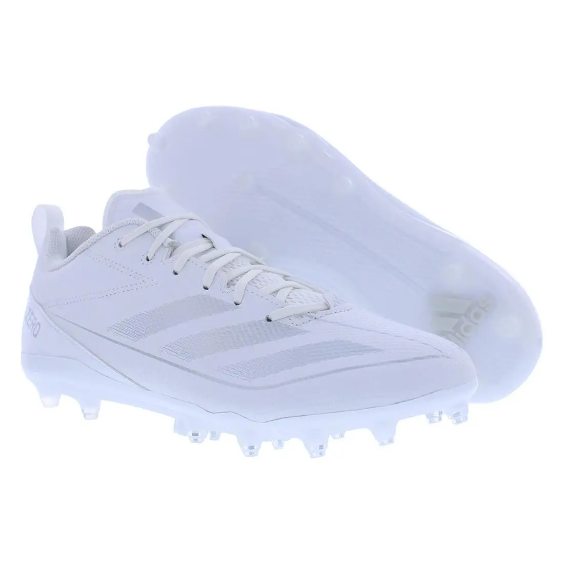 Adidas shoes - Cloud White/Silver Metallic/Cloud White, Main: White 4