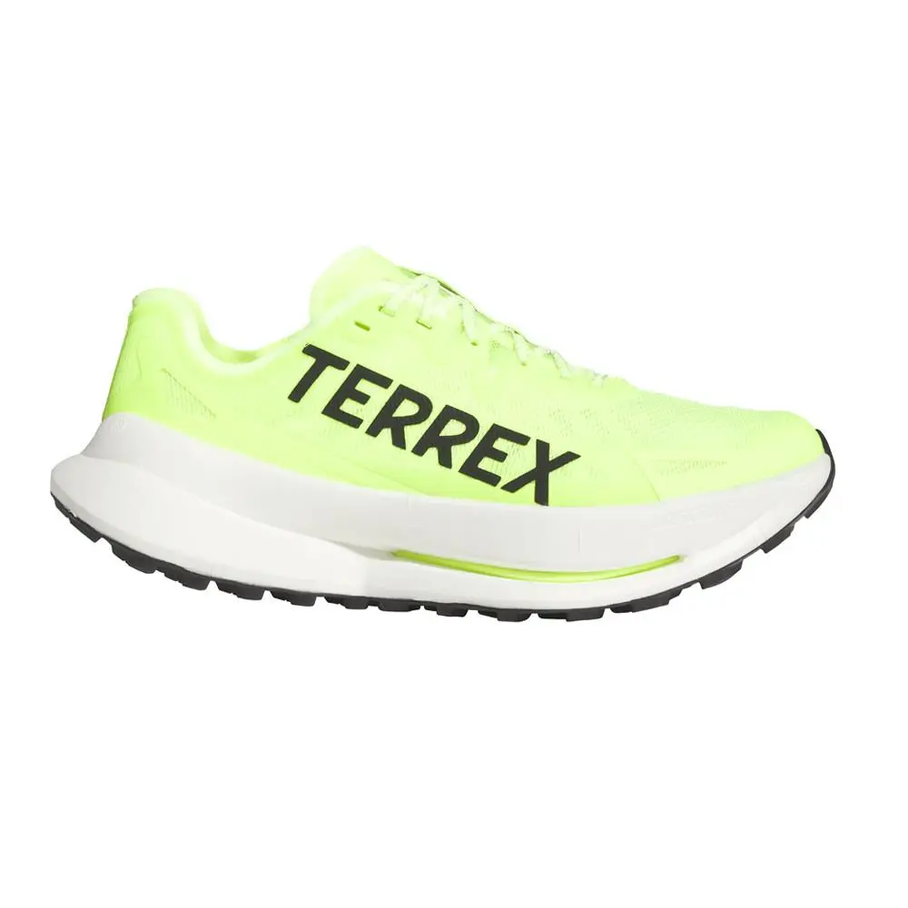 Adidas Terrex Agravic Speed Ultra Trail Running Mens Green Sneakers Athletic Sh