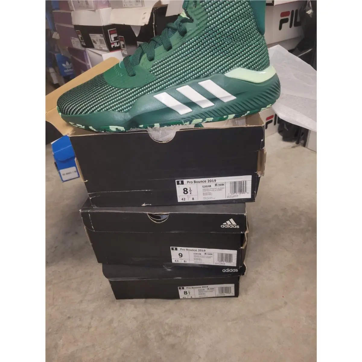 Adidas shoes - adidas Pro Bounce 2019 - Pro Bounce - G26168 - Multicolor 2