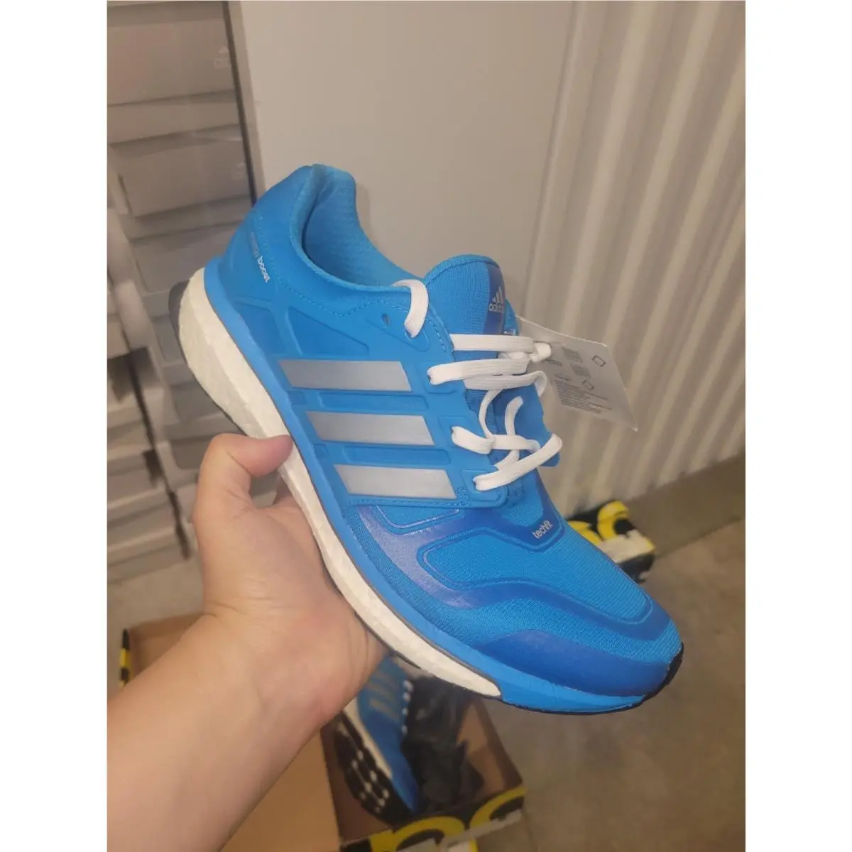 Adidas shoes - adidas Energy Boost - Energy Boost - D66256 100 - Blue 23