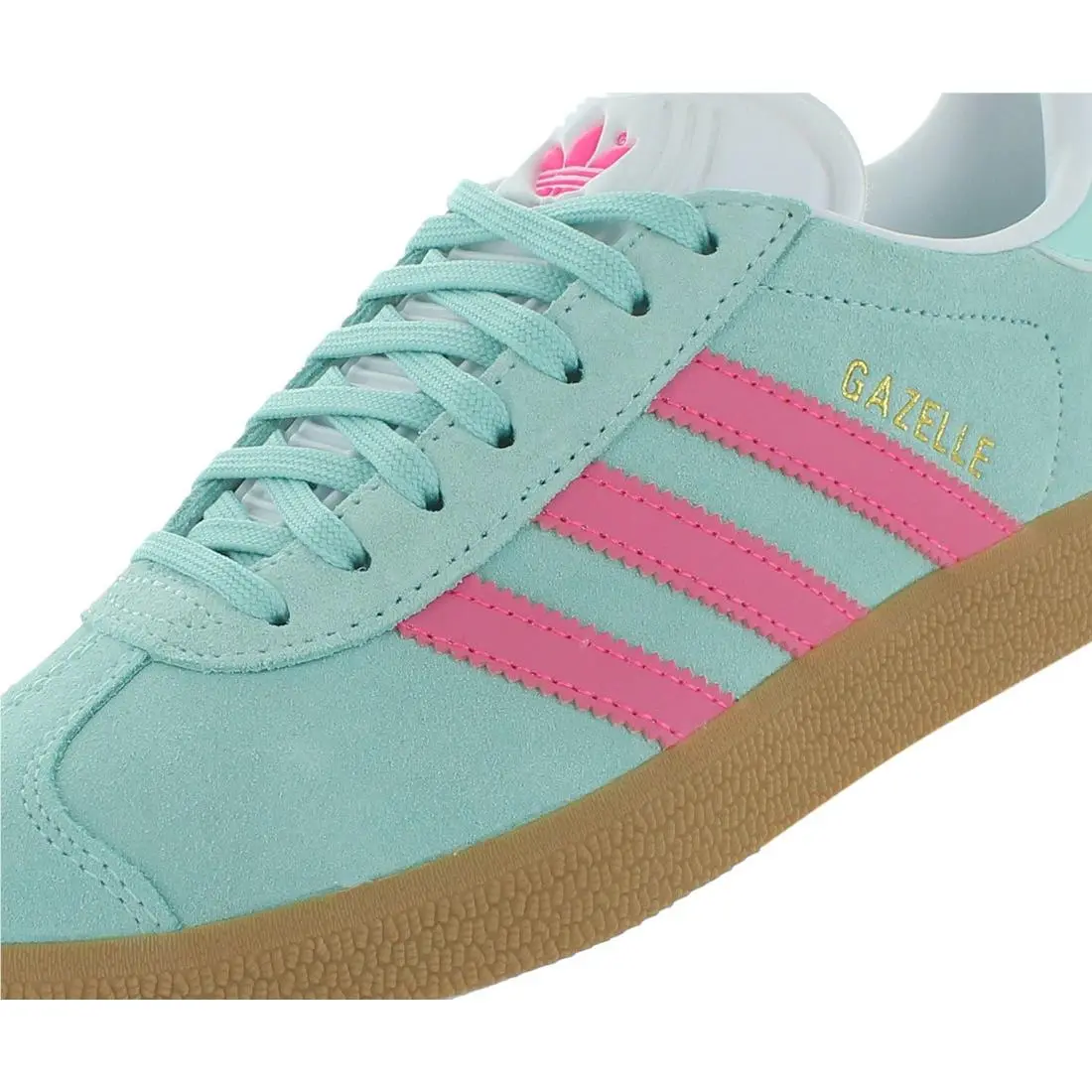 Adidas shoes - Semi Flash Aqua/Lucid Pink/Off White, Main: Green 5
