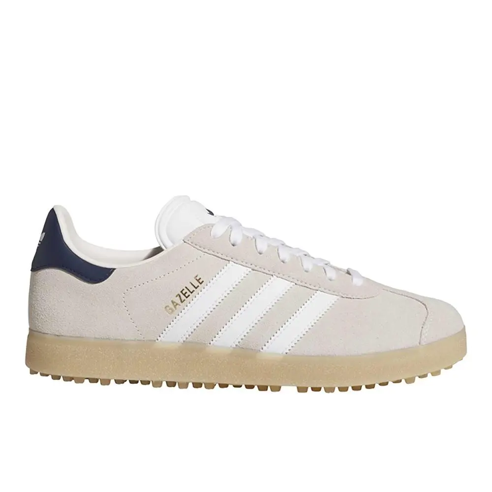 Gazelle Spikeless Golf Unisex White Sneakers Athletic Shoes SB1158-HP707 by Adidas