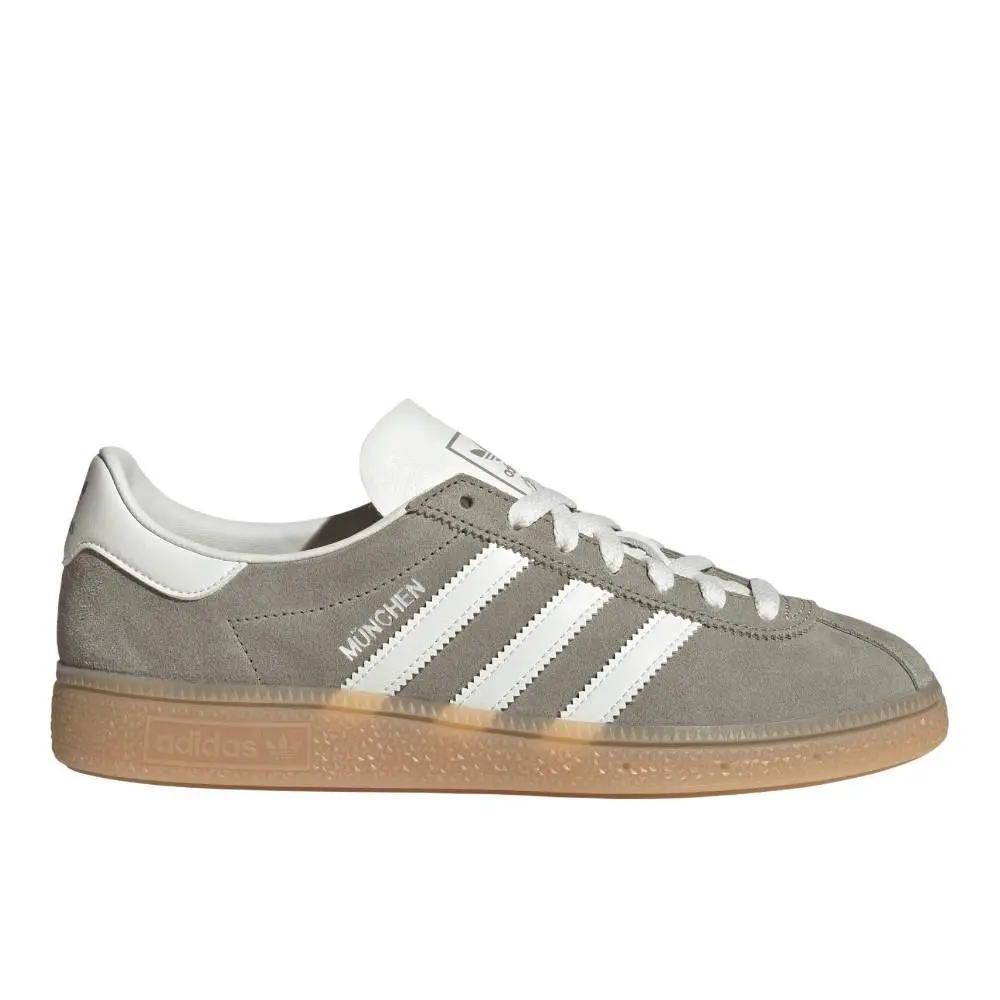Adidas Muenchen Womens Grey Sneakers Casual Shoes JS3990