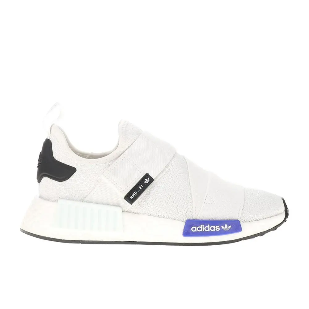 Nmd_R1 Strap Womens White Sneakers Casual Shoes HQ4245 by Adidas