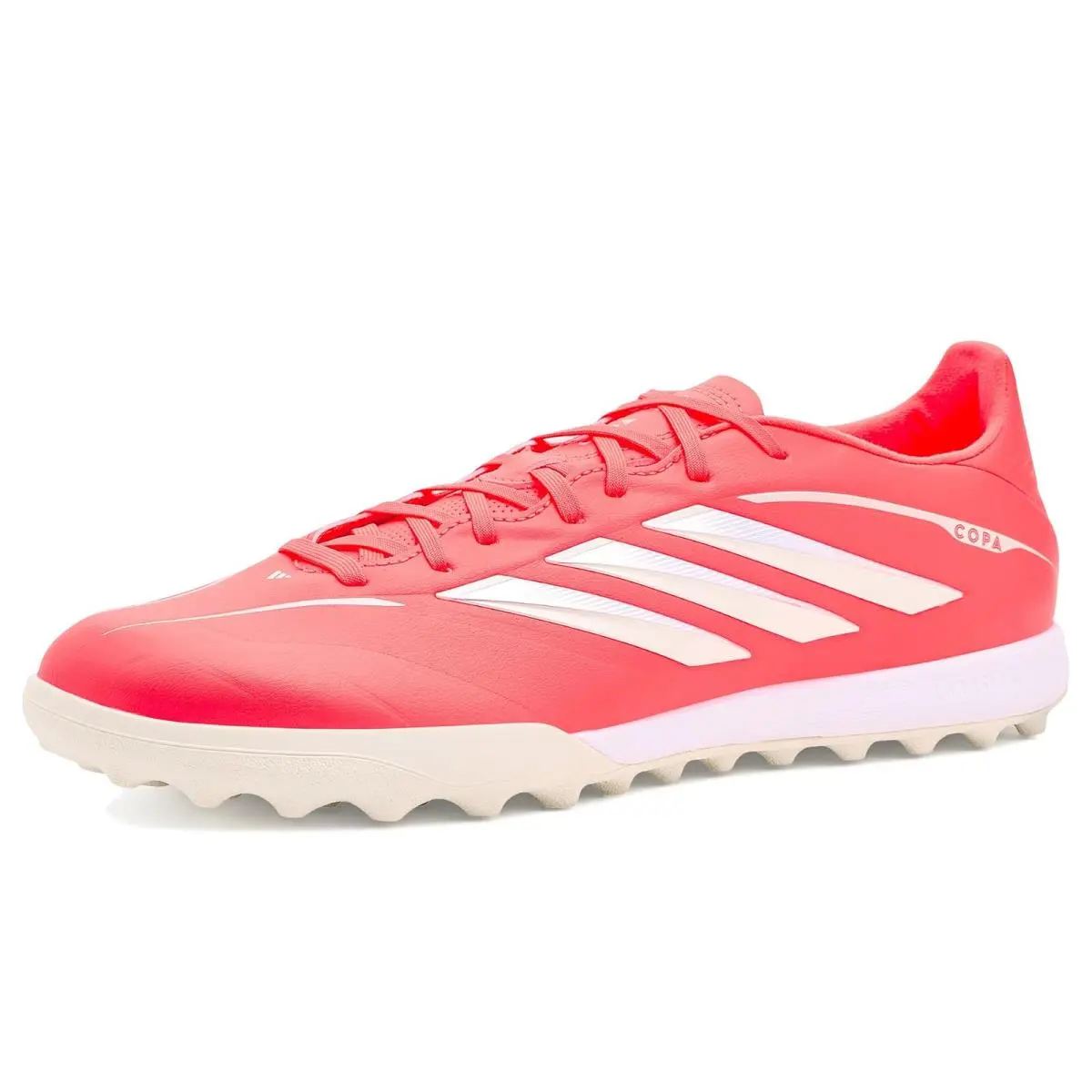 Unisex Sneakers Athletic Shoes  Copa Pure IV Club Turf Soccer Cleats Solar Turbo/Ivory/Core Black by Adidas