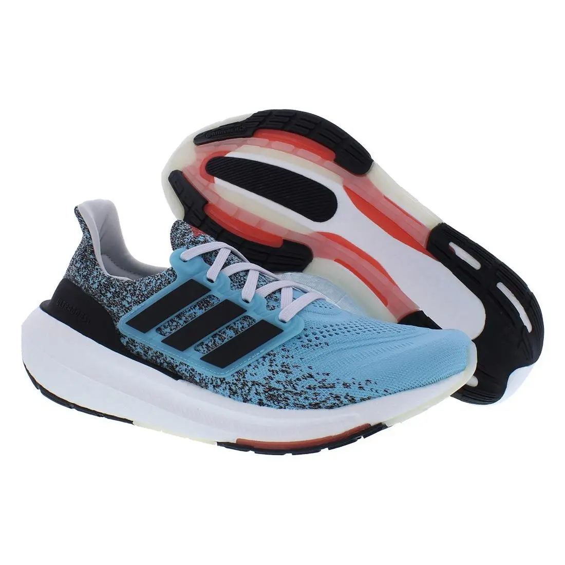 Adidas Ultraboost Light Unisex Shoes - Light Aqua/Core Black/Bright Red, Main: Blue