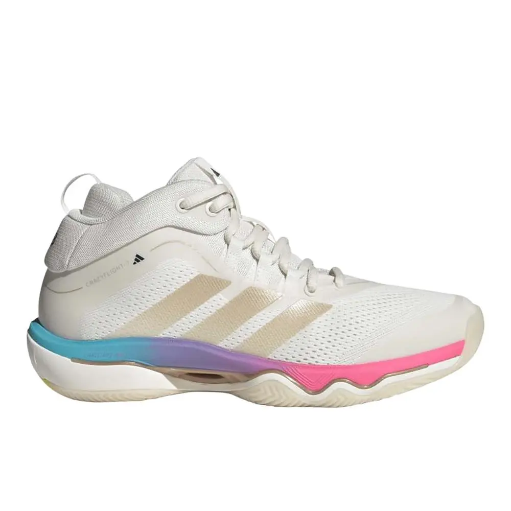 Adidas Crazyflight 7 Womens White Sneakers Athletic Shoes SB1158-KJ0664