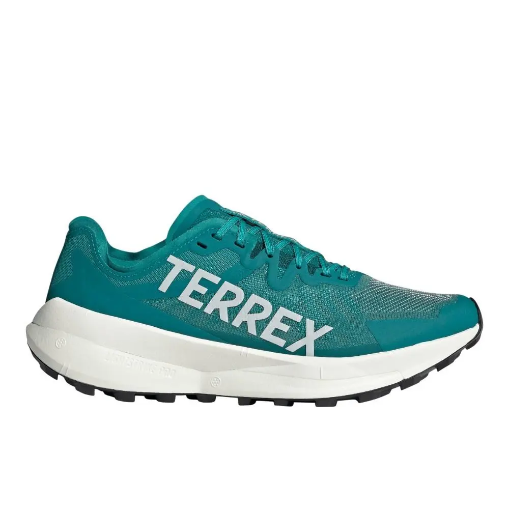 Adidas Terrex Agravic Speed Trail Running Mens Green Sneakers Athletic Shoes JR