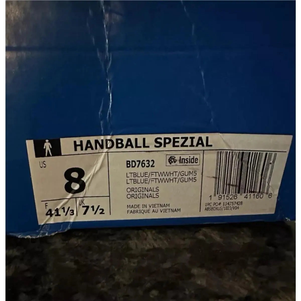 Adidas shoes - adidas Handball Spezial - Handball Spezial - BD7632 - Light Blue / Cloud White / Gum 13