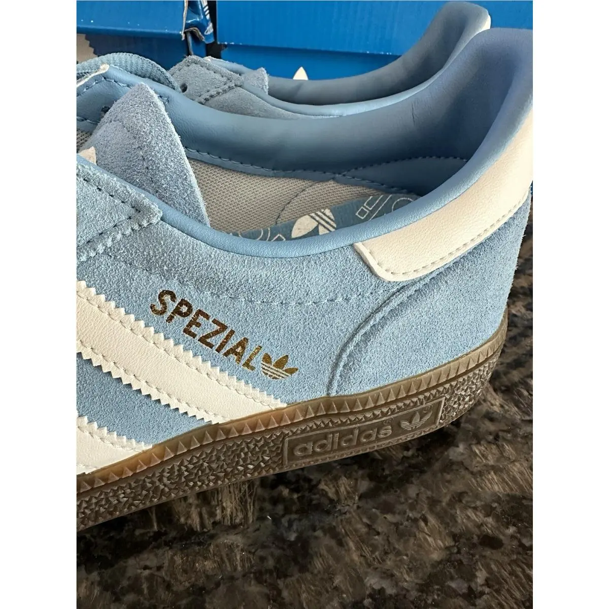 Adidas shoes - adidas Handball Spezial - Handball Spezial - BD7632 - Light Blue / Cloud White / Gum 0