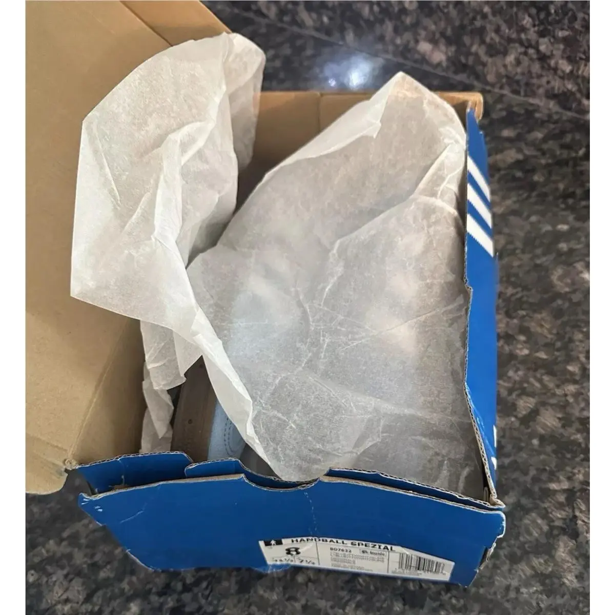 Adidas shoes - adidas Handball Spezial - Handball Spezial - BD7632 - Light Blue / Cloud White / Gum 33