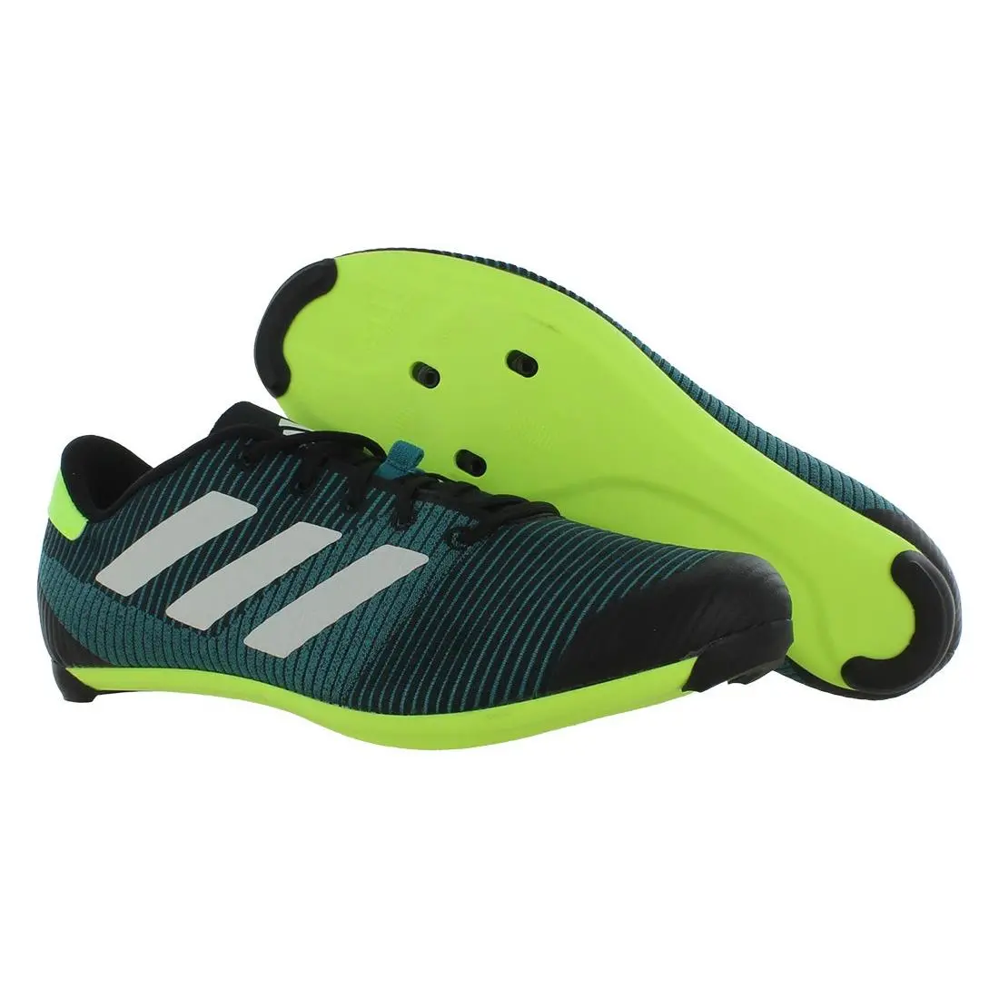 Adidas shoes - Core Black/Cloud White/Lucid Lemon, Main: Green 4
