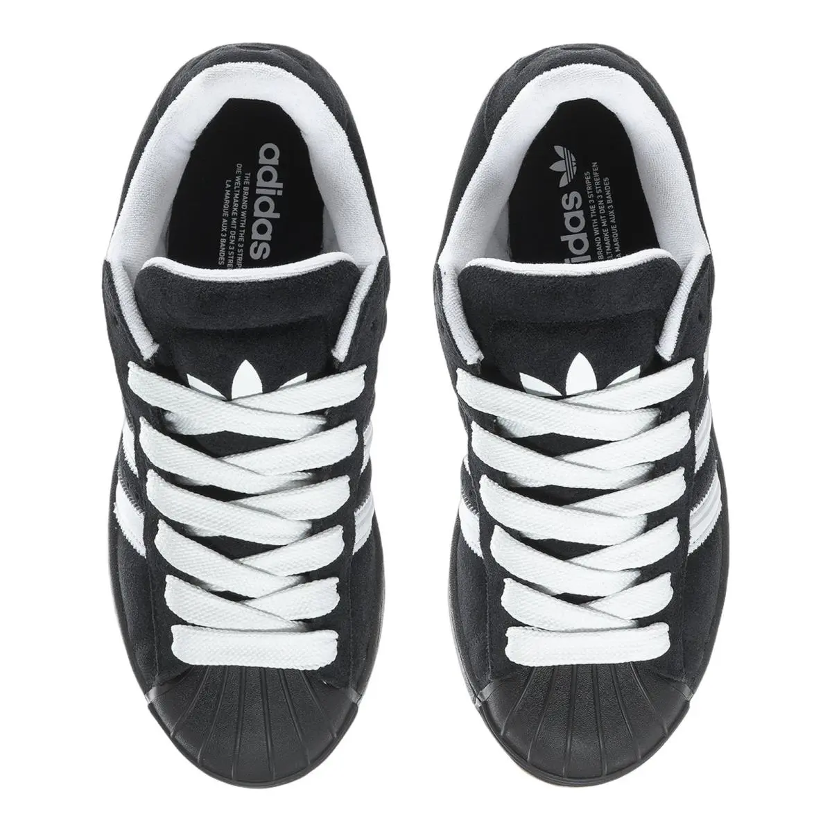 Adidas shoes - Superstar St - Superstar - KI3512 KK2297 KK2299 - Black/White/Gum 1