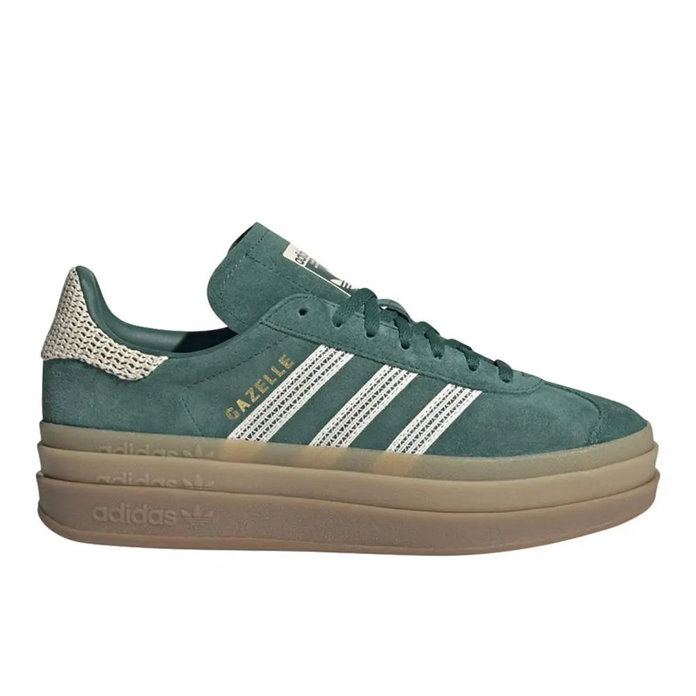 Gazelle Bold Womens Green Sneakers Casual Shoes JS3358 by Adidas