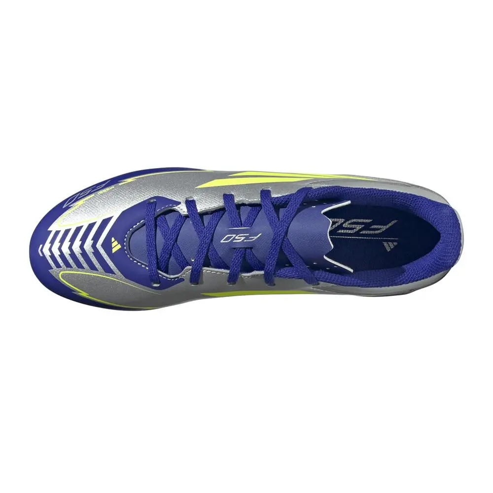 Adidas shoes - adidas F50 Club Messi FirmMultiGround - IH0916-A - Blue, Silver 2