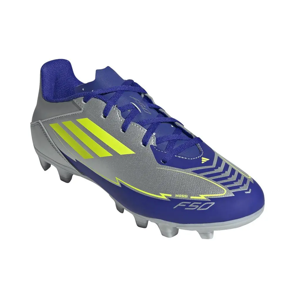 Adidas shoes - adidas F50 Club Messi FirmMultiGround - IH0916-A - Blue, Silver 6
