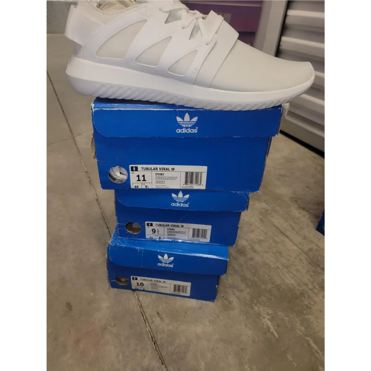 Adidas shoes - adidas Tubular Viral - Tubular Viral - S75583 - WHITE 2