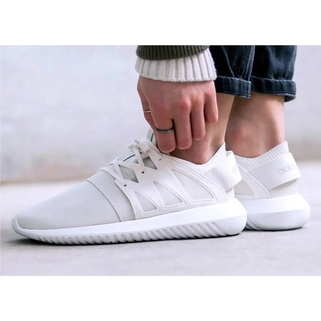 Adidas shoes - adidas Tubular Viral - Tubular Viral - S75583 - WHITE 7