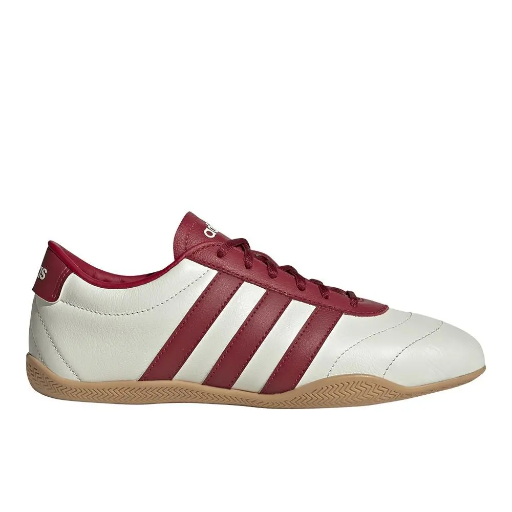 Adidas Grand Court Lo Womens Off White Red Sneakers Casual Shoes SB1158-KI4614