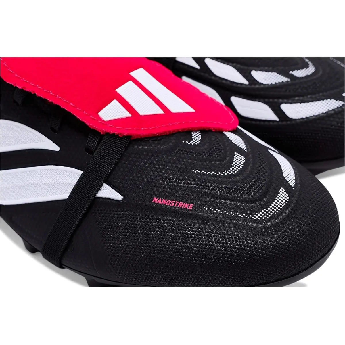 Adidas shoes - Black/White/Lucid Red 4