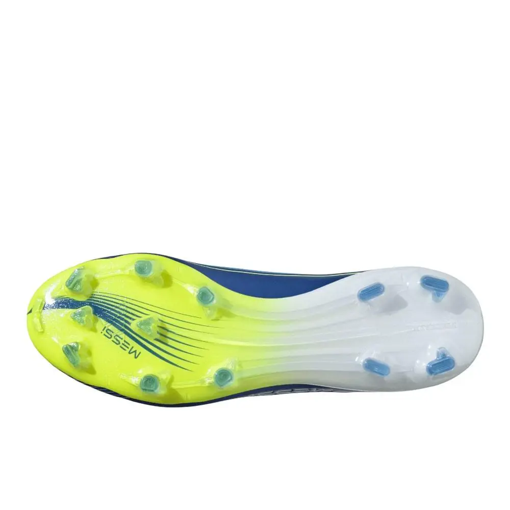 Adidas shoes - adidas F50 Messi Pro Firm Ground Soccer Cleats - JQ7953 - Blue 9