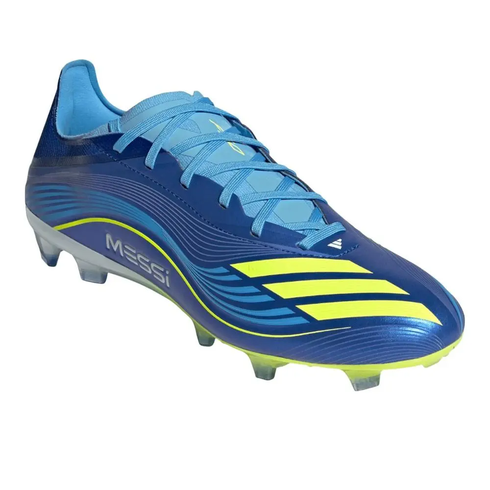 Adidas shoes - adidas F50 Messi Pro Firm Ground Soccer Cleats - JQ7953 - Blue 6