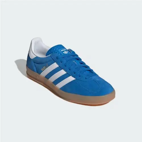 Adidas shoes - Blue Bird / Cloud White / Gum 3