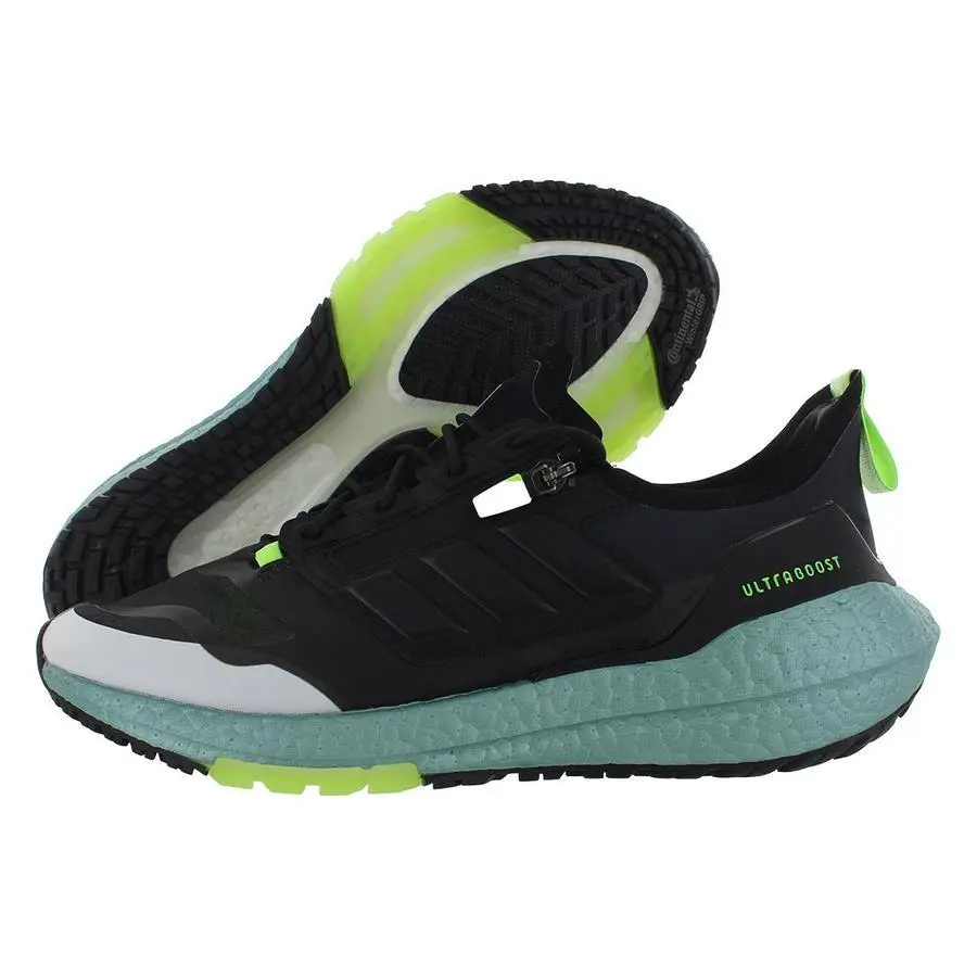 Adidas shoes - Crystal White/Core Black/Signal Green, Main: Black 3