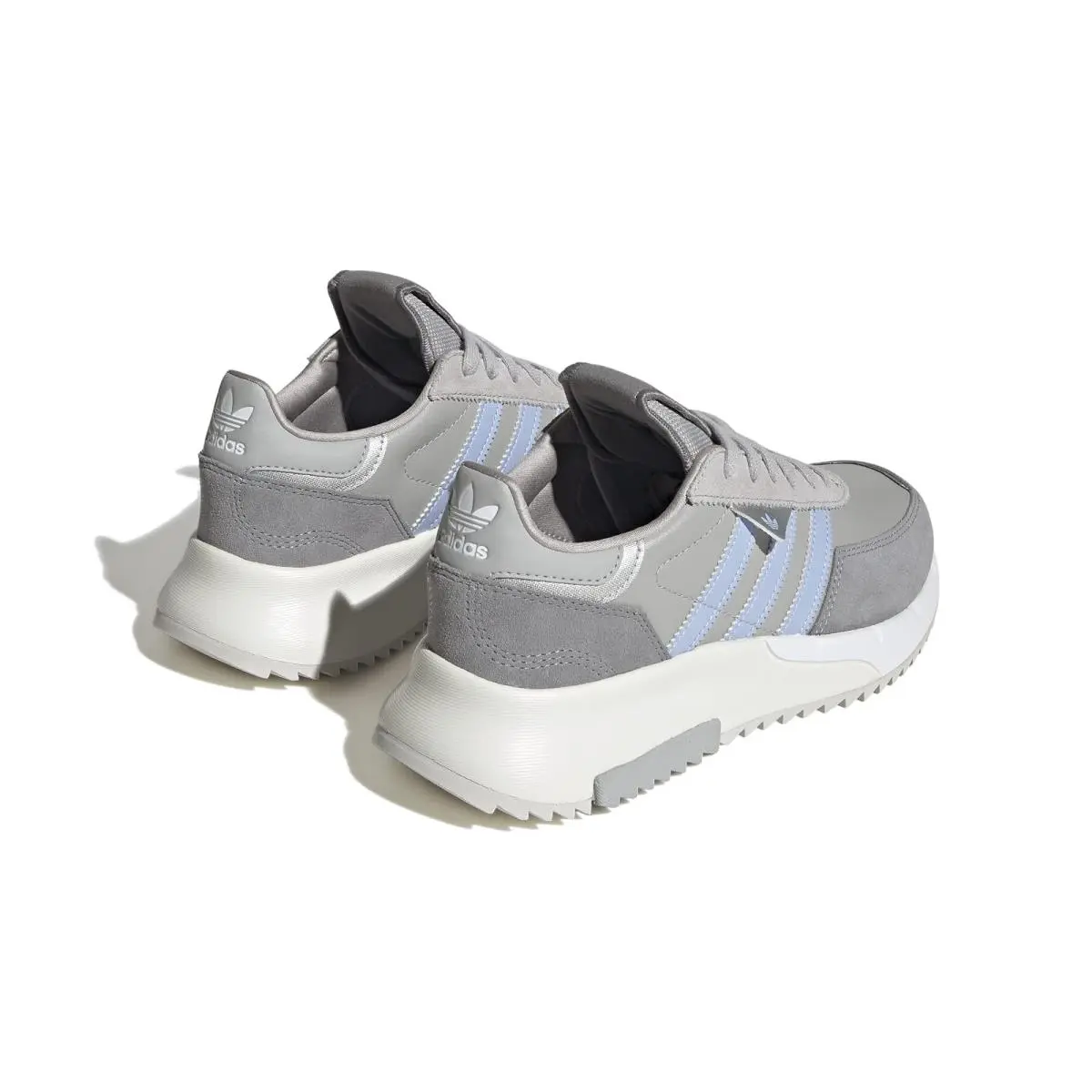Adidas shoes - Grey/Blue Dawn/Silver Metallic 3